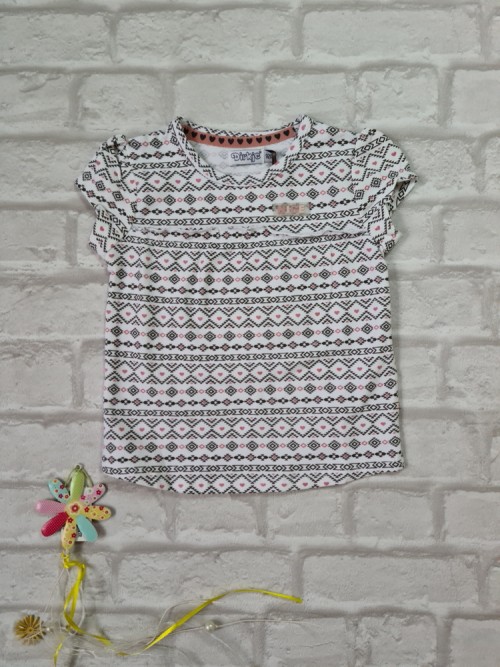 Tricou fete cu desene imprimate